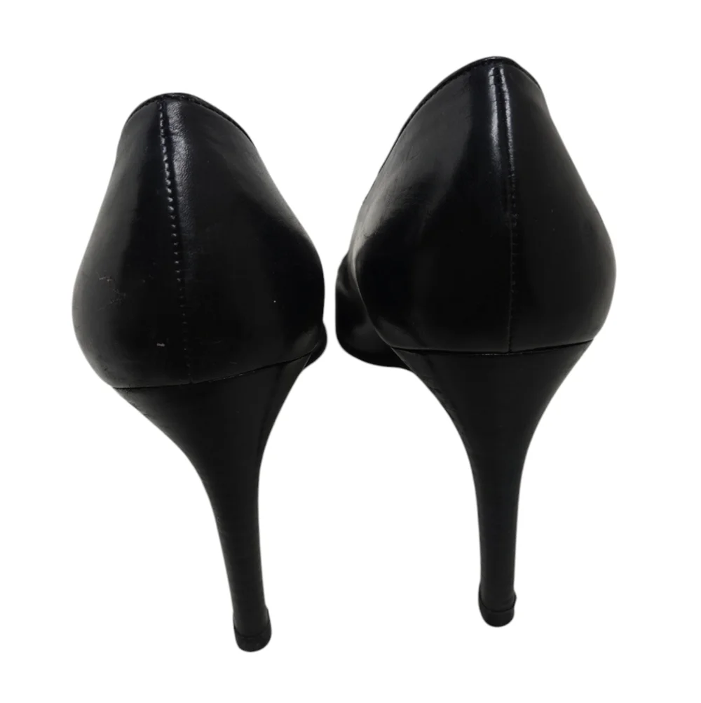 Ralph Lauren Collection Purple Label Black Heels Size 8